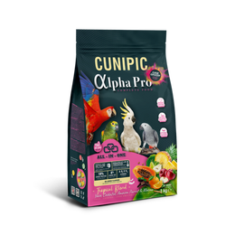 Cunipic Alpha Pro Tropical Parrots 1kg