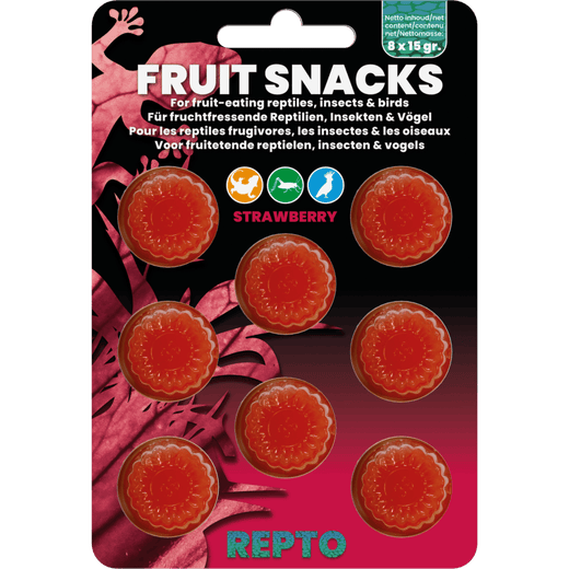 Repto Fruit Snacks Strawberry 8x15g