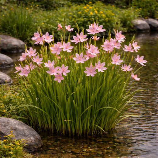 Schizostylis Coccinea Mrs Hegarty - Kafferinmiekka