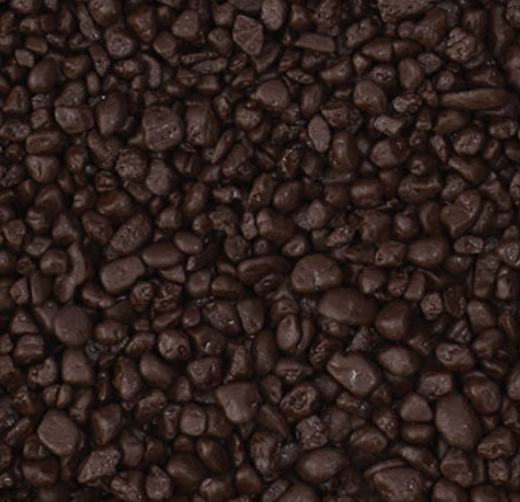 Dubla Ground Color suklaanruskea sora 3-4mm 10kg