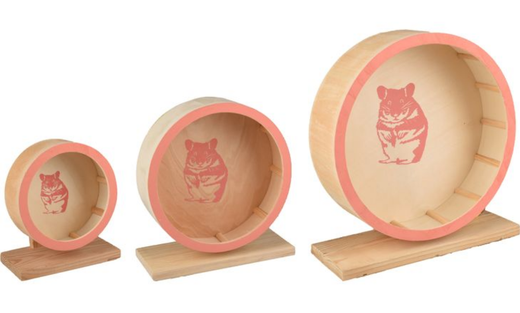 Flamingo puinen juoksupy&ouml;r&auml;