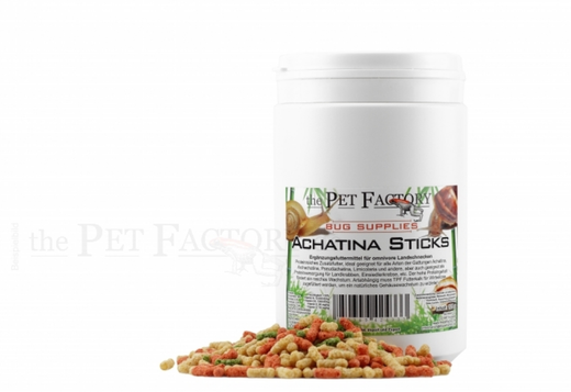 The Pet Factory Achantina Sticks 125g